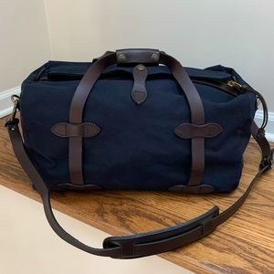 Filson Small Navy Duffle Bag